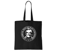 clothinx Ich liebe es wenn ein Plan funktioniert Stoff-Tasche Schwarz