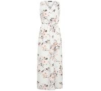 Cloud 5ive Damen Kleid Maxi Dress in Wickeloptik mit Blumen All Over Print