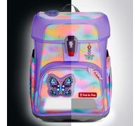 CLOUD FLASH Schulranzen-Set "Butterfly Luna" - 5-teilig