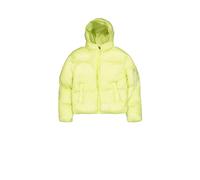 Alpha Industries Cloud Puffer Bomber Winterjacke Größe XS Minzgrün
