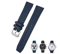 Clouism Gummi-Silikon-Armband für Tissot Le Locle T006 T114 PRC200, Schmetterlingsschnalle, wasserdicht, 20 mm, 19 mm, 21 mm, 22 mm, 19mm, Azetat, Kein Edelstein