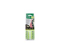 Clover 3180 Stoffklammern, 10-er Pack, neongrün