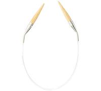 Clover Circular Knitting Needles Rundstricknadeln, Bambo, Bambus, 9" Height