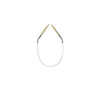 CLOVER CL301680-6.0 Takumi Feste Rundstricknadel, 80 cm x 6 mm, 10
