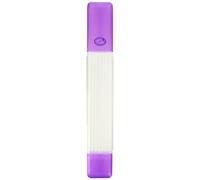 CLOVER Stricknadel-Etui &ltDesigner-Etui> Lila, Plastik, 16"x2.25"x1.5" Purple, c1