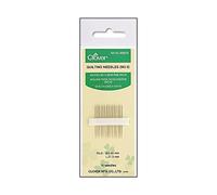 Clover Quiltnadel Nr. 9, Gold, Scharf, Nickelplattierter Stahl, 15er Pack