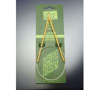 Clover Rundstricknadel Bambus Takumi