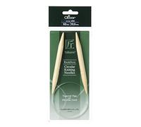 Clover Stricknadeln Rund Fest Takumi Bambus 60cm, 10mm