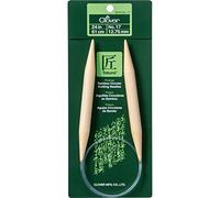 Clover Takumi Rundstricknadeln aus Bambus, Mehrfarbig, 61 cm (24 Zoll)
