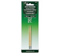 Clover Takumi Stricknadeln Bambus austauschbar runden gestrickt Needles-Size 6/4 mm, andere, Mehrfarbig