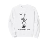 Clown Giraffe w Coffee Magic Monday sarkastische Erwachsene Sweatshirt