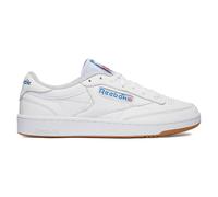 Sneaker REEBOK CLASSIC "CLUB C 85", Herren, Gr. 42,5, ftwrweiß, blau, gum, Leder, Schuhe Sneaker (98639342-42,5) ftwrweiß, blau, gum