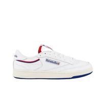 Sneaker REEBOK CLASSIC "CLUB C 85", Herren, Gr. 43, ftwrweiß, classiccobalt, vectorrot, Leder, Textil, Schuhe Sneaker (68104726-43) ftwrweiß, classiccobalt, vectorrot