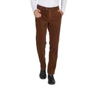 Club of Comfort - Herren Flat Front-Hose High Stretch Feincord, Garvey (8200), Größe:24, Farbe:Beige (32)