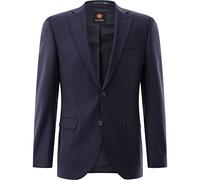 CG Sakko Herren Slim Fit Reverskragen Schurwolle blau, 50