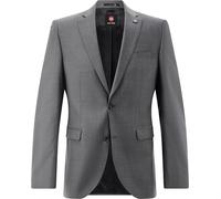 CG Club of Gents Sakko Herren CG Caden Slim Fit Reverskragen Schurwolle Grau Größe 94