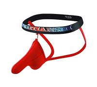 Clubwear Herren Sexy Elegant Elastizität Slips Lover Geschenk Sportunterwäsche für Herren Mesh Tangas Dessous Atmungsaktive Slips Sexy Unterwäsche Durchsichtige Heiße Unterhose Geschenk für Freund