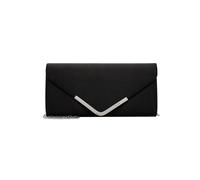 Clutch TAMARIS "Clutch TAS Amalia", Damen, Gr. B/H/T: 26cm x 13cm x 6cm 0, schwarz (schwarz 100), Polyurethan, Taschen (65416306-0) schwarz 100