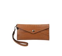 Cluty Abendtasche Damen cognac, ONE SIZE