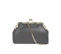 Cluty Abendtasche Damen grau, ONE SIZE