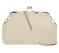 Cluty Abendtasche Damen beige, ONE SIZE