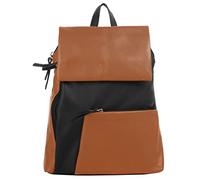 Cluty Damen City-rucksack Echt Leder Made in Italy, Daypack, Citybag, Schultertasche aus Leder
