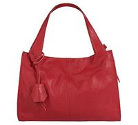Cluty Shopper Echt Leder Damen Made in Italy, Smartphonefach, Ledertasche Damen, Handtasche Echtleder, Umhängetasche groß 021850
