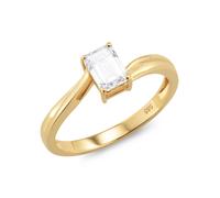 CM Private Diamonds Brillant-Ring, 1,0 ct., LG, Gold 585 poliert 17 Gelbgold 585