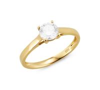 CM Private Diamonds Brillant-Ring, 1,0 ct., LG, Gold 585 poliert 18 Gelbgold 585
