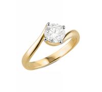 CM Private Diamonds Brillant-Ring, Brillant, Gold 585 18 Gelbgold 585