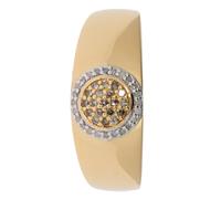 CM Private Diamonds Cocktail-Ring, 43 Diamanten, ca. 0,16 ct. 18 Diamant