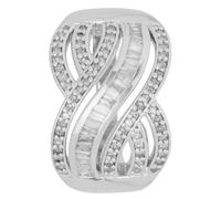 CM Private Diamonds Design-Ring, Diamanten, Champagner 18 Diamant