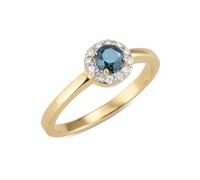 CM Private Diamonds Entourage-Ring, Brillanten, Gelbgold 585 18 Diamant