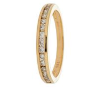 CM Private Diamonds Rivière-Ring, Brillanten, 0,50 ct. Gelbgold 585 17 Gelbgold 585
