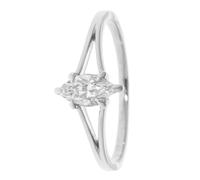 CM Private Diamonds Solitär-Ring, Marquise Diamant, SI, 0,50 ct. 17 Weißgold 585