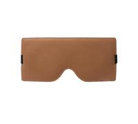 Cmis Kbei 3D-Schlafmaske, lichtdurchlässig, Schlafmaske für Augen, weiche Schlafhilfe, Augenmaske für Reisen, Lidschatten, Nacht, atmungsaktive Schlafmaske (braun)