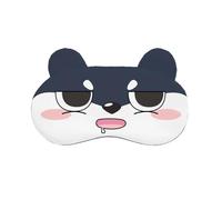 Cmis Kbei Schlafmaske aus Baumwolle, Cartoon-Motiv, niedlich, lustig, Schlafmaske, Reise-Augenband, Augenbinde, Augenbinde für Kinder, Augenbinde (22)