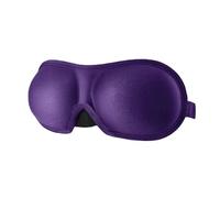 Cmis Kbei Schlafmaske aus Seidensatin, bequeme Schlafmaske, Augenmaske, Augenschutz, Entspannung, vergrößerte Augenklappe, für Damen und Herren, Schlaf, Gesundheit (lila, 2 Stück)