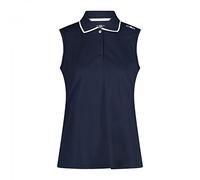 CMP - Women's Polo Sleeveless - Polo-Shirt, Gr. XS 36, blau (Blue)