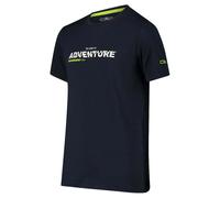 Cmp 31t8394 Kurzarm-t-shirt 8 Jahre B.Blue / Limegreen