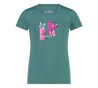 CMP Kinder Print T-Shirt (Größe 116, tuerkis)
