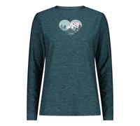 Cmp 33n2226 Langarm-t-shirt 4XL Trek Green Mel.