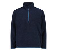 Cmp 34g4894 Halbreißverschluss-sweatshirt 10 Jahre Bright Blue Melange
