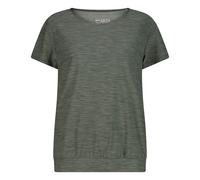 CMP - Women's T-Shirt Round Neck - Funktionsshirt, Gr. S 38, oliv/grau (AvocadoMelange)
