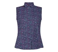 CMP - Women's Shirt with Pattern - Bluse, Gr. S 38, blau (Fuxia/Provenza/Blue)