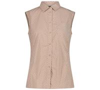Cmp 34s6326 Ärmelloses Hemd XS Off White / Toffee