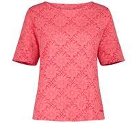 CMP - Women's S/S T-Shirt Floral - Funktionsshirt, Gr. M 48, rosa (Magenta)