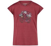 CMP Kinder T-Shirts rot Größe 116 Trekking Atmungsaktiv