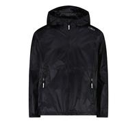 CMP Kinder Rain Hoodie Jacke (Größe 140, schwarz)