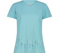 CMP Damen Print T-Shirt (Größe S, tuerkis)